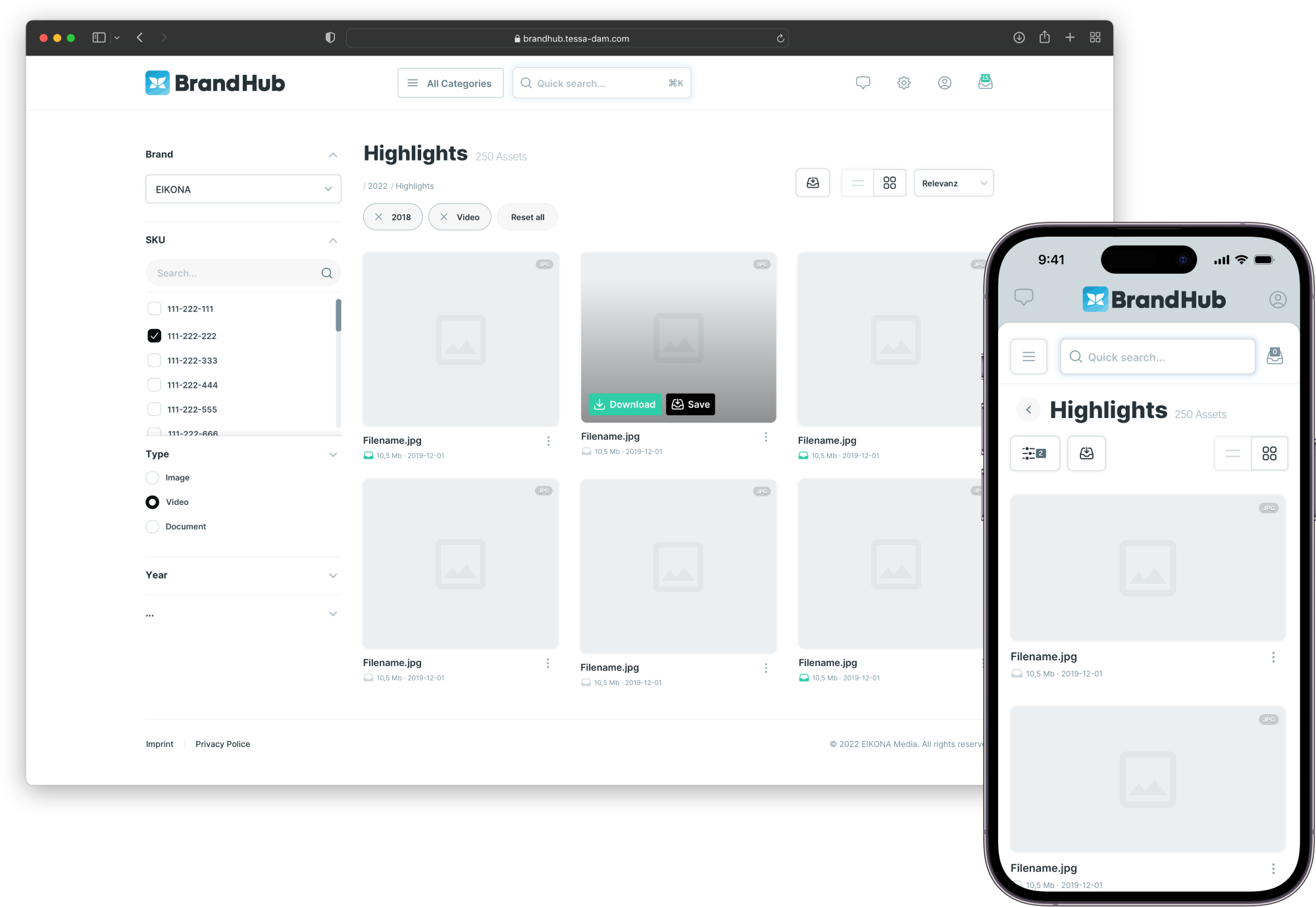 BrandHub – Brand, media and product portal in one solution